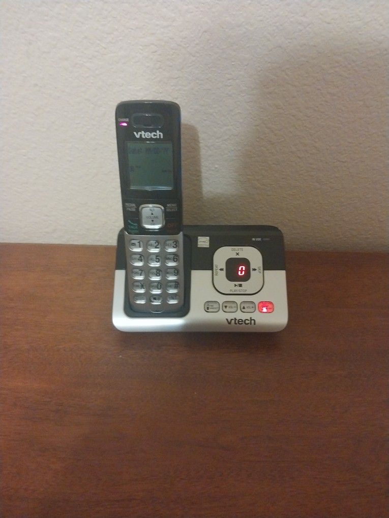 VTech CS6829 DECT6.0 Cordless Phone for Home with Answering Machine