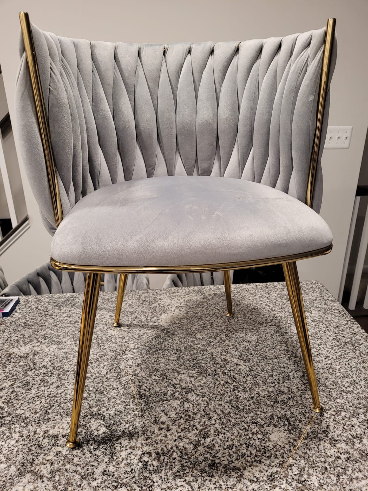 Velvet Dinning chairs set of 2