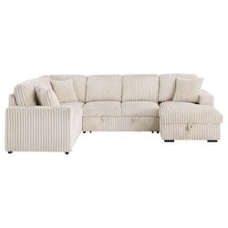 Interest Free !! Brand new Plush Material Sectional Sofa For Sale, Cash & Easy Payments 