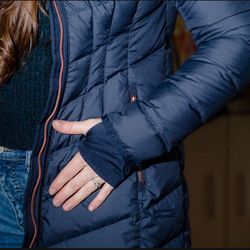 Women’s XS down parka Athleta