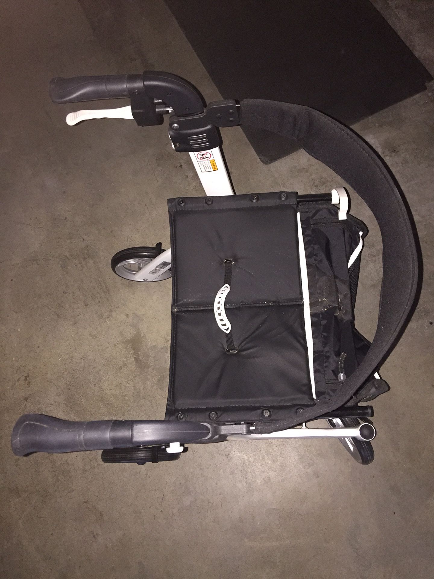 Brand new seatable walker. Foldable and lightweight to put in car