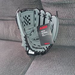 Wilson A360 12 1/2" Baseball Glove "NEW"