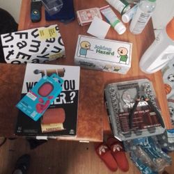 Games, Tool Kit, And Earbuds, $10 Each
