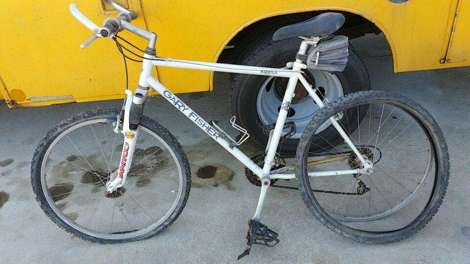 1996 Gary Fisher Aquila. Nothing broken. Rims are almost perfect