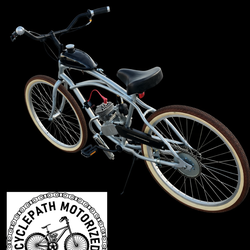 Gas Bike not electric bike motorized bicycle motor bike delivery available