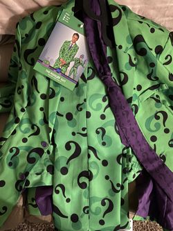 Mens Riddler Costume