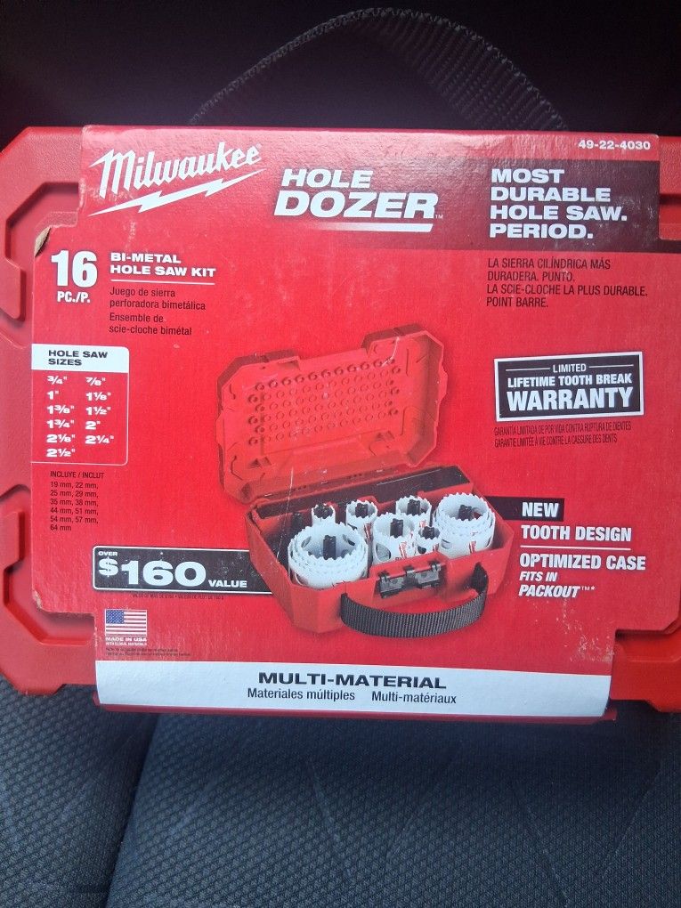Hole Dozer 16 Pc