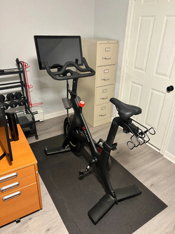 2018 Peloton Bike 2nd Gen – Good Condition, Includes Mat & Weights - Wrentham, MA
