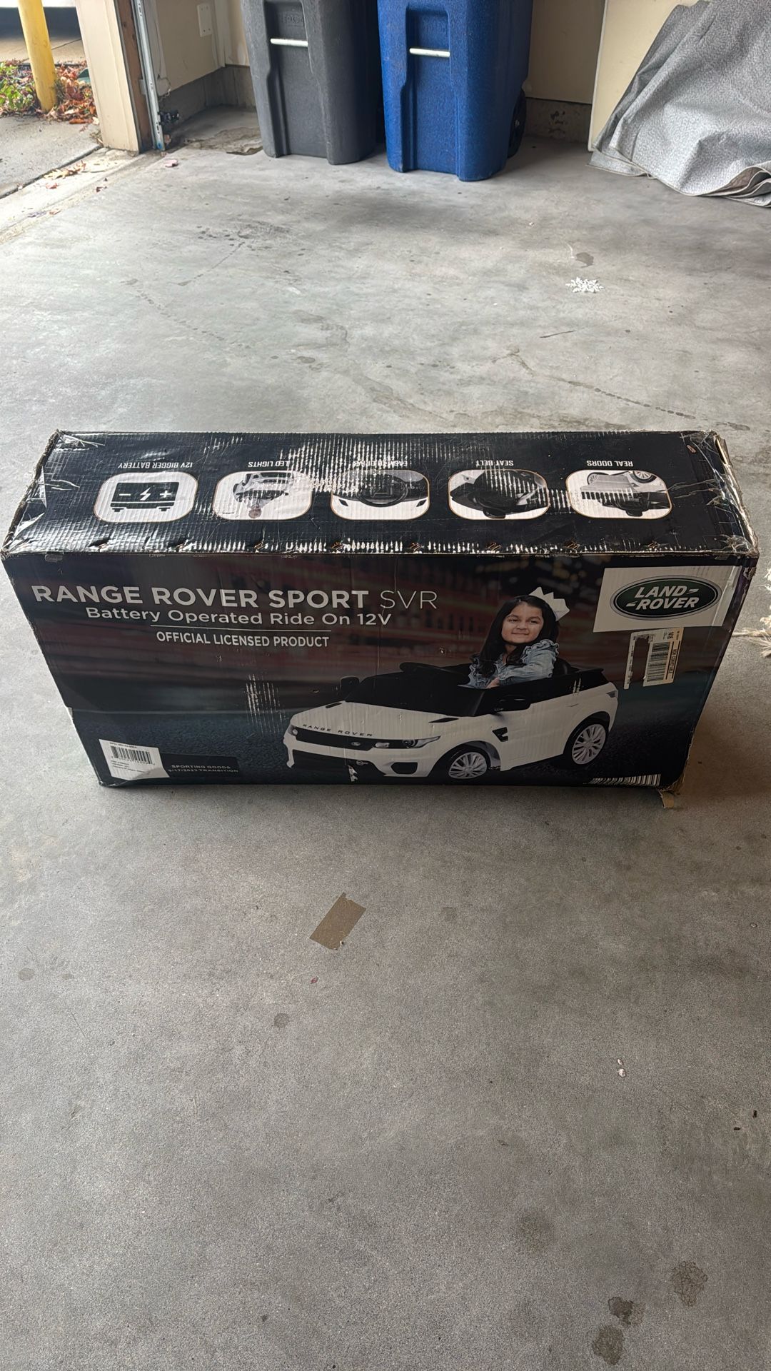 Range Rover Sport SVr For Kids. Brand New 