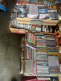 Latin Mexican Spanish Cassette tapes and CD bulk lot