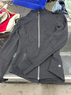 Lululemon Black Full-Zip Athletic Jacket