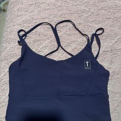 Womens 1st Phorm Blue Sports Bra 