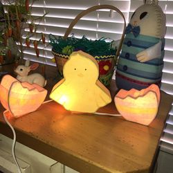 Rare 1999 Pottery Barn Kids Easter 🐣 Light