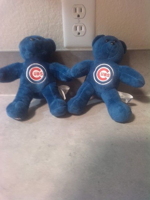 Pair Of Cubs Bears 