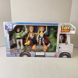 Disney Toy Story 30th Anniversary Figure Pack Special RV Road Trip Packaging New