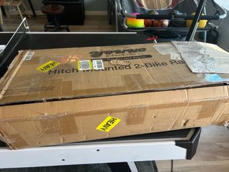 Young Electric Hitch Mounted 2-Bike Rack – NEW/Open Box – Heavy Duty