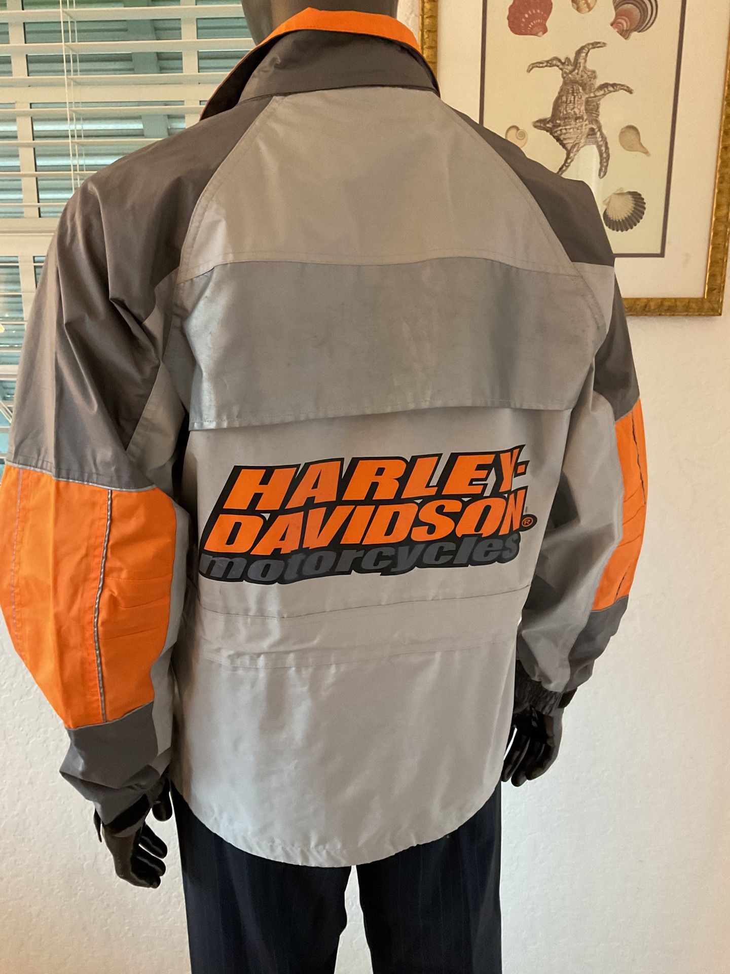 Harley Davidson, men’s rain jacket