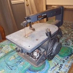 SEARS CRAFTSMAN 1/6" VARIABLE SPEED SCROLL SAW