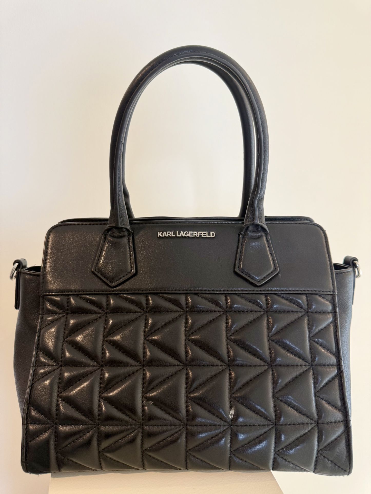 Karl Lagerfeld Quilted Tote Bag