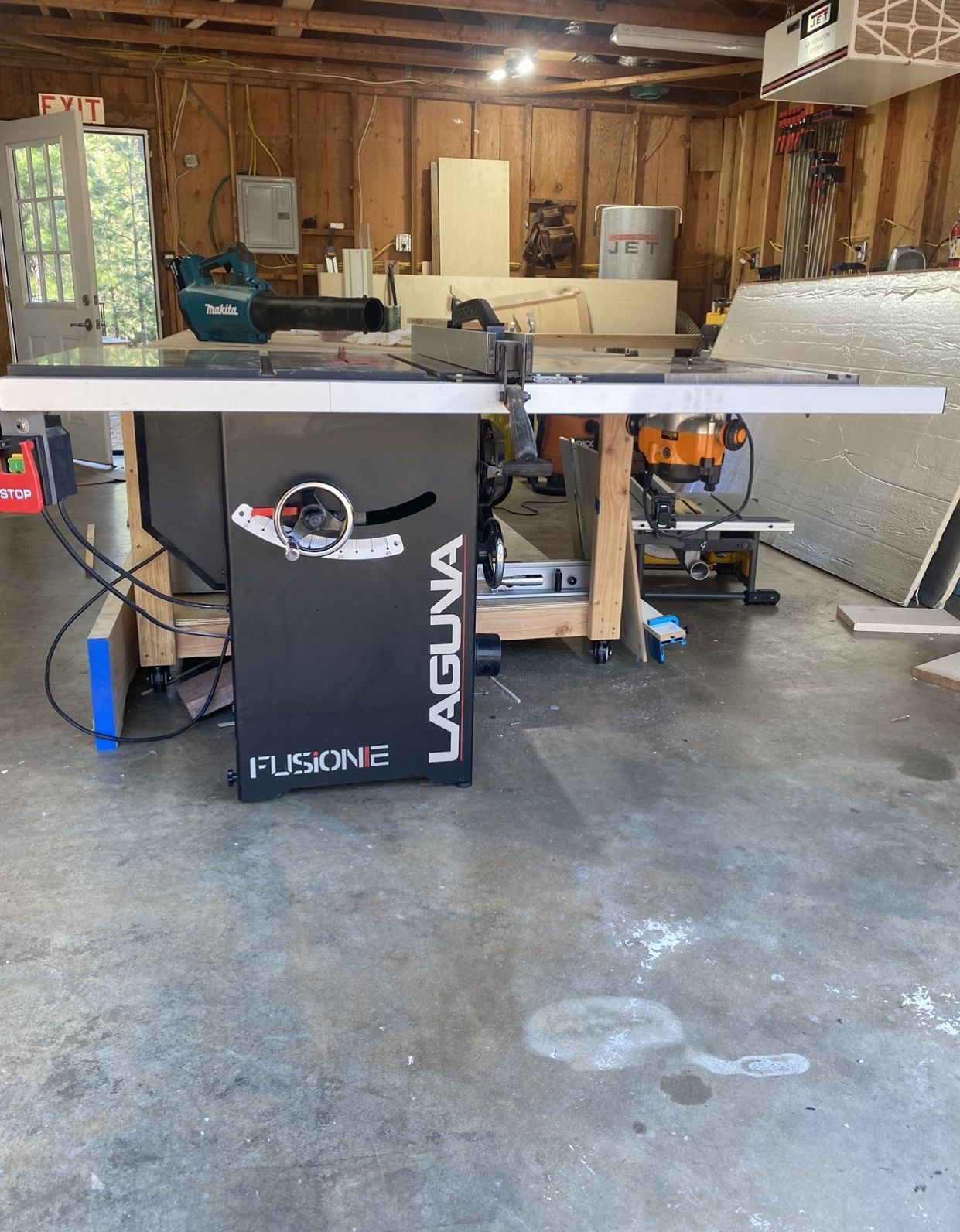 Laguna F2 Table Saw With Router Table Extension