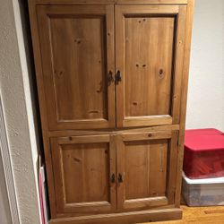 Large Armoire Solid Wood