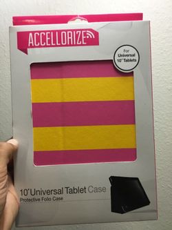10" universal tablet case brand new