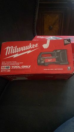 Milwaukee m18 transfer pump