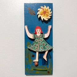 Wood Wall Plaque 3D Art Decor