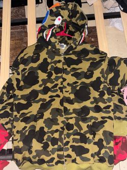 Original green camo Bape jacket
