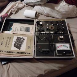 Vintage  Tv Tube Tester