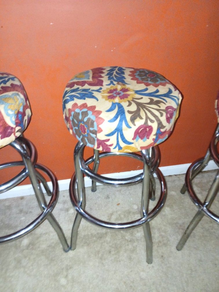 4 Custom Bar Stools