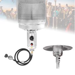 46,000 BTU Patio Heater Burner Head Replacement Assembly for Outdoor Propane Patio Heaters