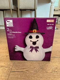 Home Accents Holiday 2.7 ft LED Collapsible Ghost
