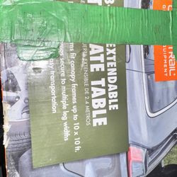 Ozark Trail Tailgate Expandable Table 