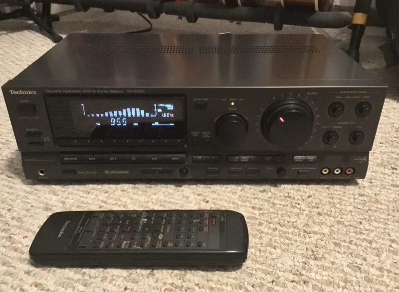 Technics SA-GX500 With Remote