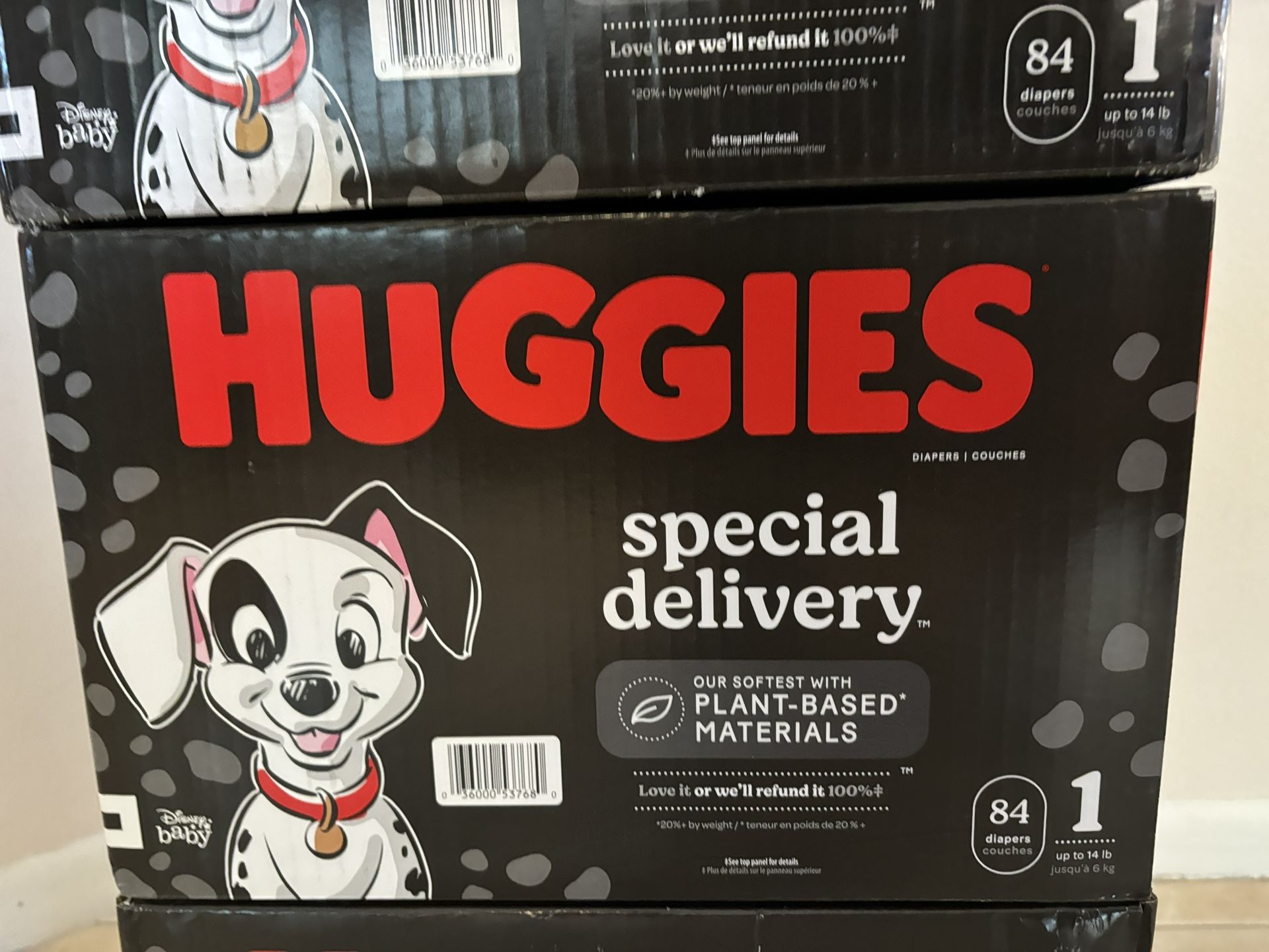 Huggies Diapers - Special Delivery Size 1. 2 Boxes.