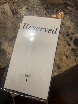 4 reserved signs