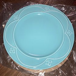 Baby Blue Princess House Plates 