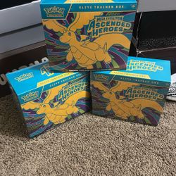 Pokémon Mega Evolution Ascended Heroes Elite Trainer Box