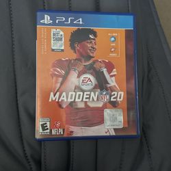 PS4 MADDEN NFL 20 