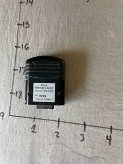 OEM Microsoft Original XBOX Memory Unit Card X08-25319
