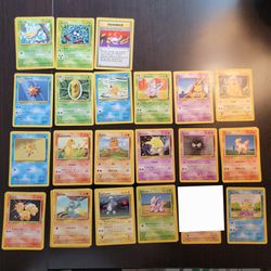 Pokemon Base Set Vintage Pokémon Cards Trading Collection 