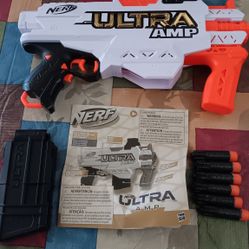 Nerf Ultra Amp Motorized Blaster 2020 **LIKE NEW**