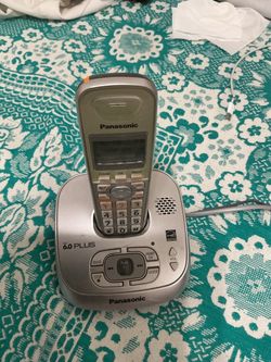 Panasonic DECT 6.0 Plus Cordless Phone with Base
