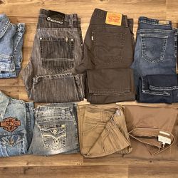 Women’s Denim Jacket & Pants Lot