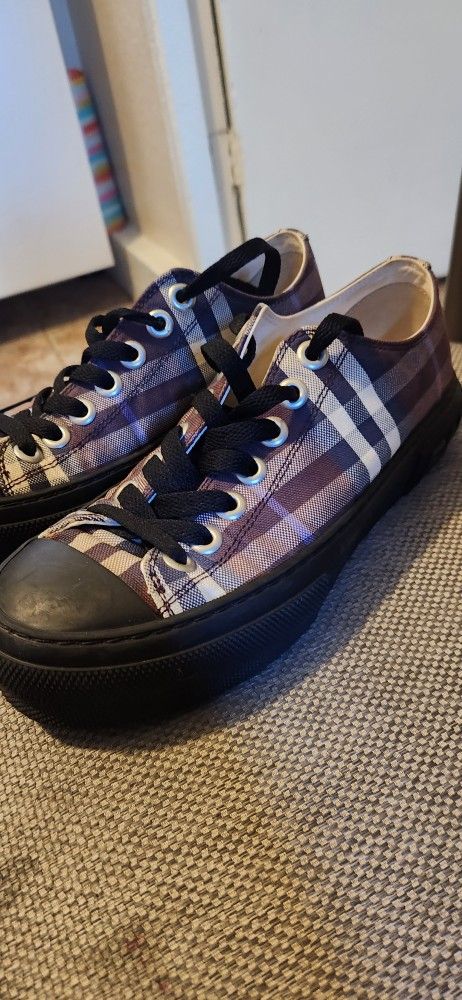 Burberry Vintage Check Canvas Sneaker