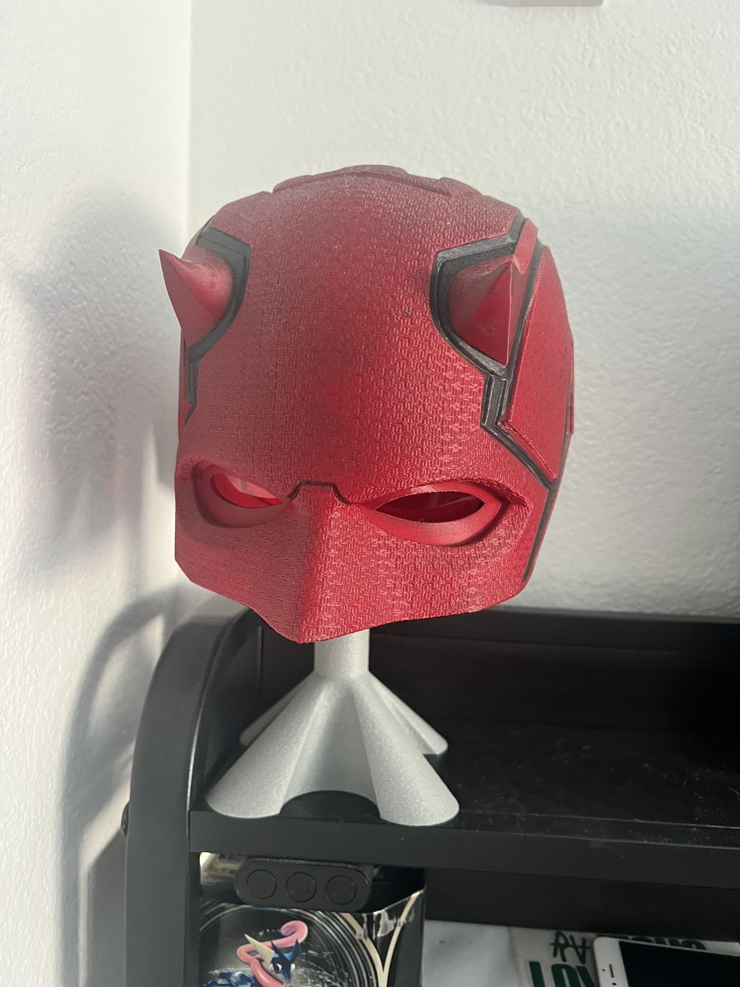 Daredevil Helmet With Stand