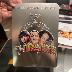 The Three Stooges 75th anniversary Metal Case Special Edition
