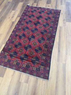 Handmade Wool Afghan Area Rug