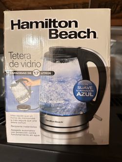 Hamilton Beach Glass Electric Kettle 1.7L